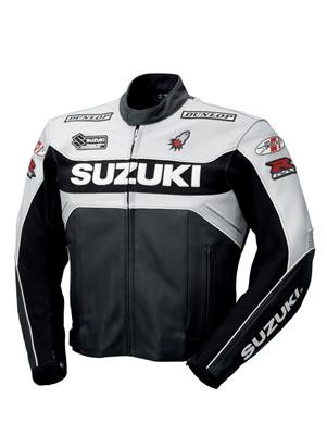 TomoyaジョーロケットSUZUKI レザージャケット Suzuki Rocket GSXR Motorcycle Racing Jacket Suzuki Racing Jacket