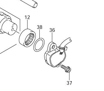 SENSOR GEAR SHIFTER GSXR1000 2005-06