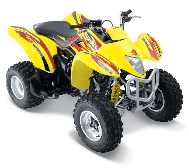 OEM GRAPHIC KIT TRIBAL RED/YELLOW LTZ250 2006-10