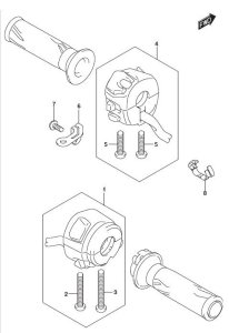 HANDLE SWITCH GSXR1000 2017-25