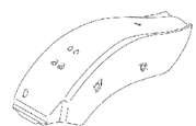 FENDER REAR M50 2005-09