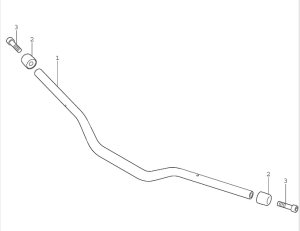 HANDLEBAR DR-Z400SM DR-Z400S 2025-26