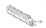 FOOTPEG PASSENGER GSX600 2001-06