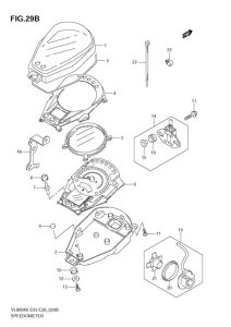 SPEEDOMETER C50 2009-25 BOULEVARD