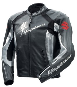 SUZUKI Hayabusa Leather Jacket by AGV Sport Closeout
