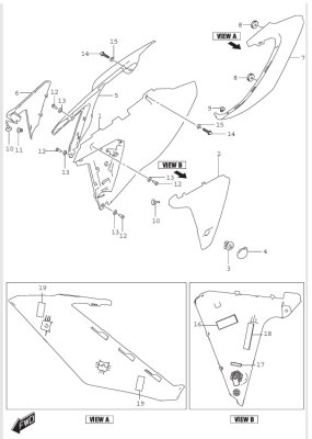 SUZUKI DRZ4-SM 純正シート スズキ（SUZUKI） ローシート DR-Z4SM DR-Z4S シート シート関連 外装