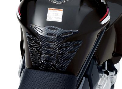 GSX650F & GSF1250 BANDIT Tank Pad, Carbon Fiber 2007-09