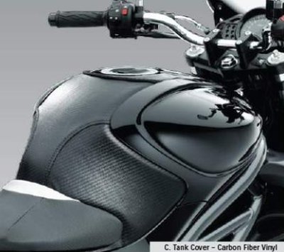 TANK COVER SFV650 GLADIUS 2009-16
