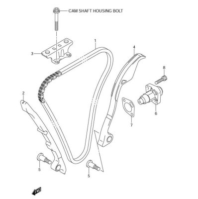 CAM CHAIN GSXR750 2006-07