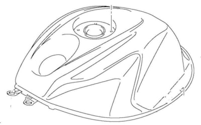 FUEL TANK GSXR750 2011-26
