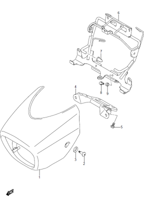 HEADLAMP COVER M50 2013-19