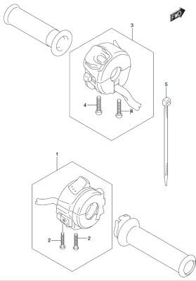 HANDLE SWITCH GSX-S1000 2016-20